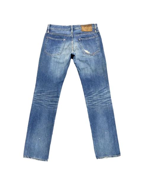 Hysteric Glamour Hysteric Glamour Low Rise Thrashed Jeans