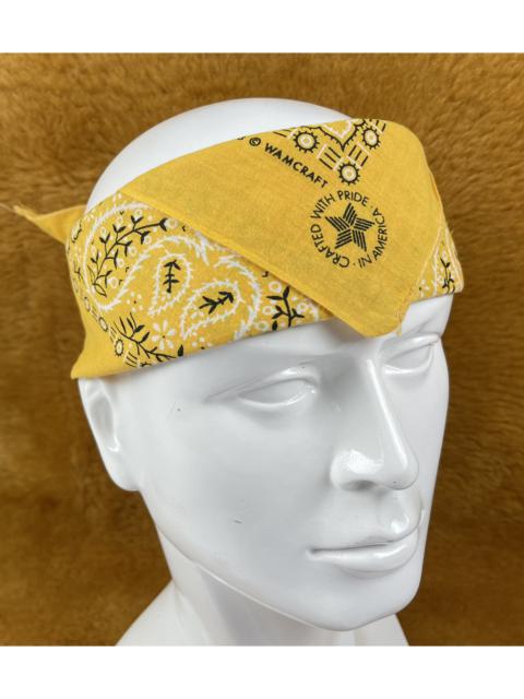 Other Designers Vintage - vintage paislee bandana handkerchief neckerchief scarf