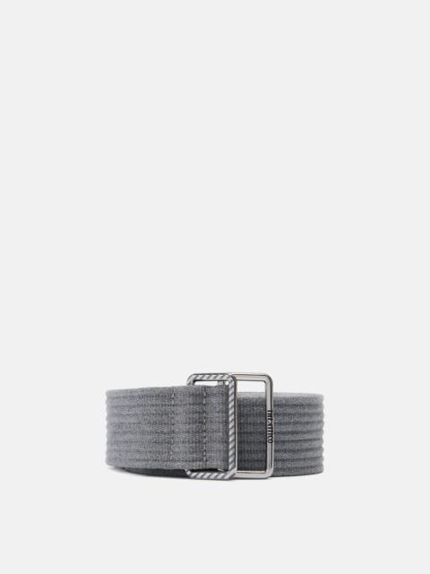 THE ATTICO DARK GREY BELT