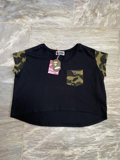 A BATHING APE® BNWT Bape Pocket Crop Top