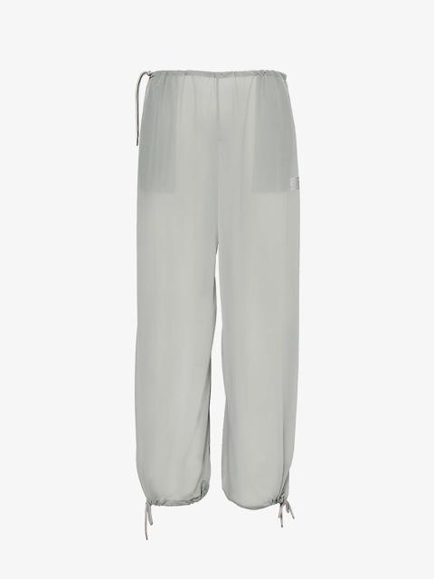 OLLY SHINDER Mosquito relaxed-fit wide-leg mid-rise woven trousers