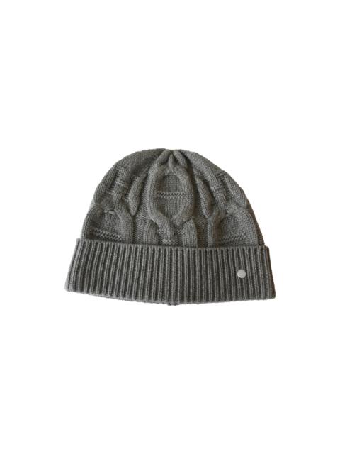 Hermès Hermes Cable Maillons Beanie Grey