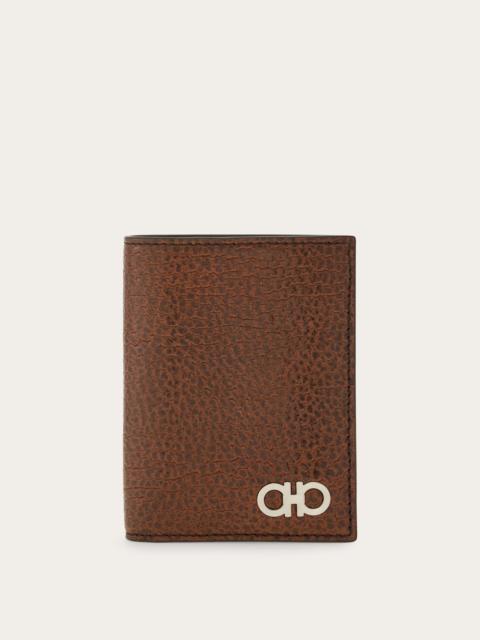 FERRAGAMO Gancini credit card holder