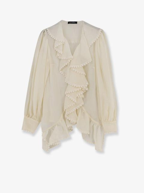 Other Designers Actualee Shirt With Rouches