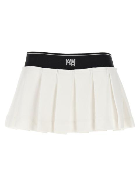 Cheerleader Pleated Skirts White