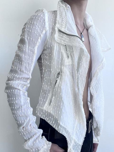 Rick Owens SS13 Rick Owens Mainline Tulle Slave Jacket