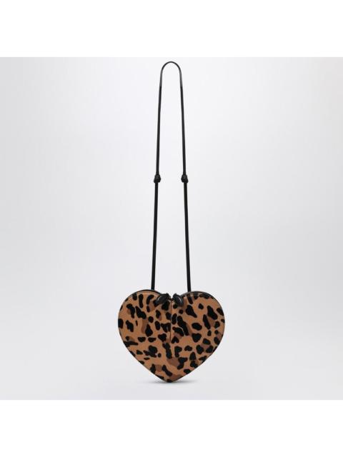Alaïa Alaia Le Coeur Bag In Leopard-Print Calf Hair Women