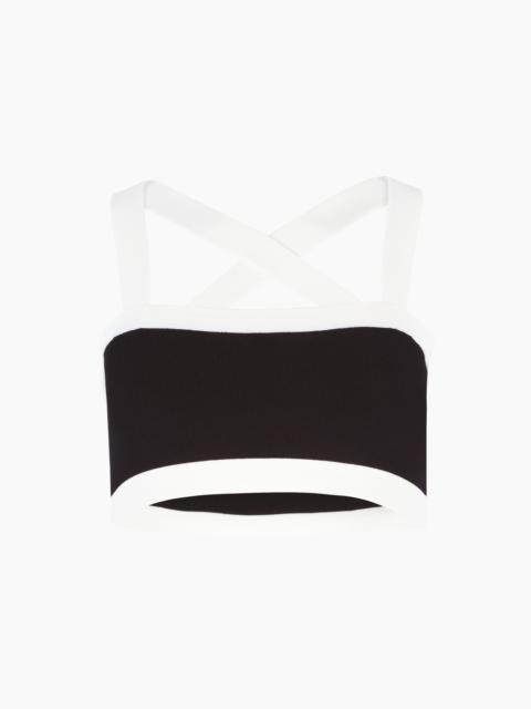 NINA RICCI Bralette Knit Top
