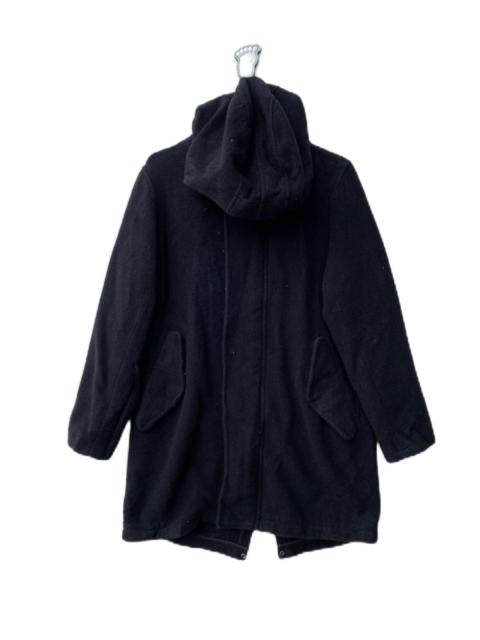 Other Designers CABANE de ZUCCa × Junya Watanabe × Zucca - ZUCCA LONG JACKET ZIPPER WITH HOODIES PARKA STYLE