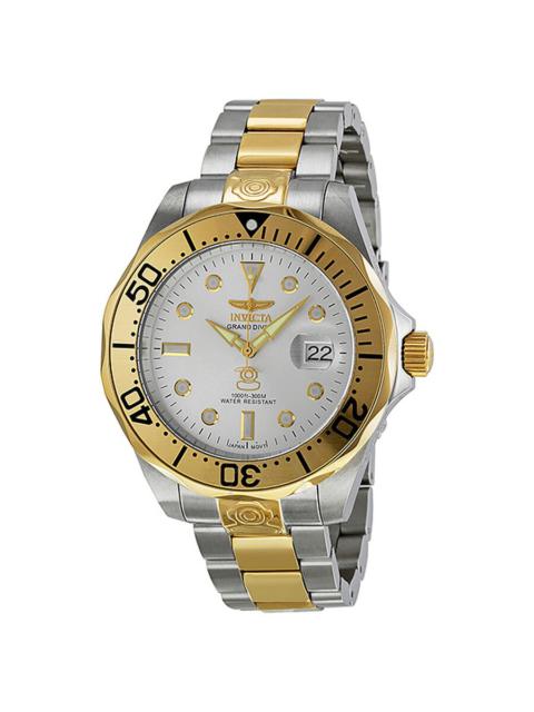 Other Designers Invicta Pro Diver Grand Diver Automatic Silver Dial Men's Watch 3050