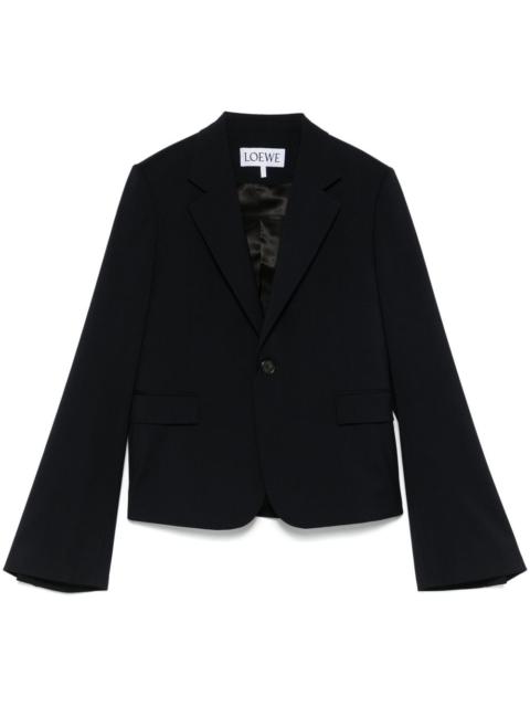 Loewe Loewe Women Wool Single-Breasted Jacket
