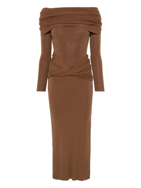 AYA MUSE knitted maxi dress