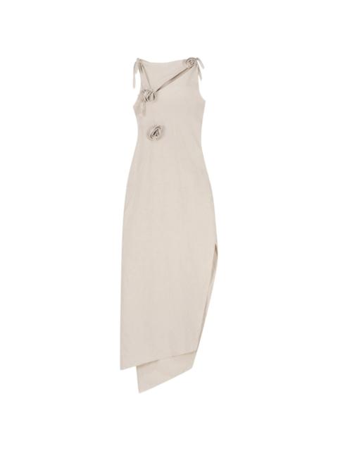 COPERNI Coperni Linen Flower Gown