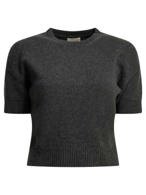 KHAITE Khaite Golden Crew-neck Sweater