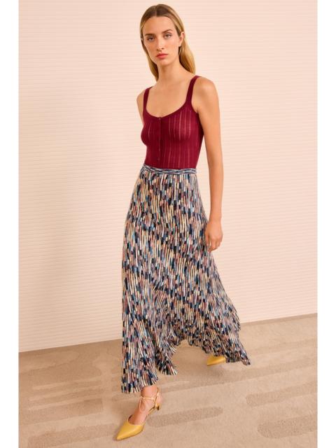 ULLA JOHNSON Marceline Multicolor Long Skirt