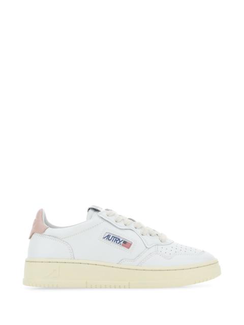 AUTRY White leather Medalist sneakers