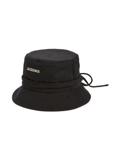 JACQUEMUS Le Bob Gadjo Drawstring Bucket Hat