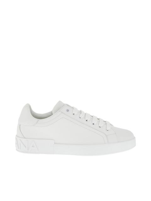 Dolce & Gabbana Dolce&Gabbana Men 'Portofino' Leather Sneakers