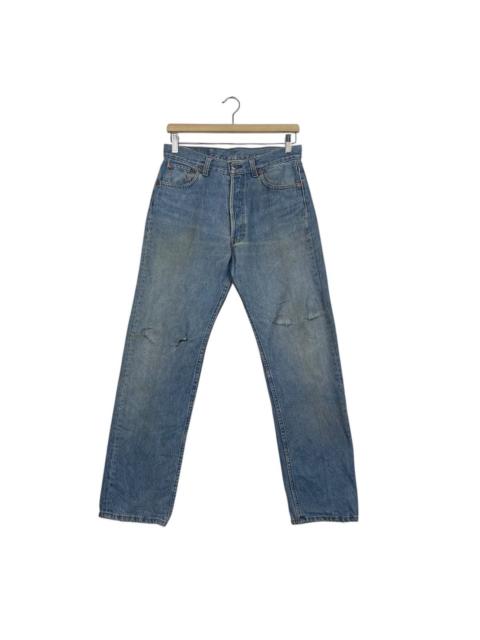 Levi's Vintage 90s Levis 501xx Button Fly Distressed Denim W31
