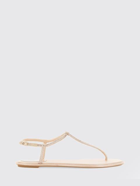RENE CAOVILLA Flat sandal woman Rene Caovilla