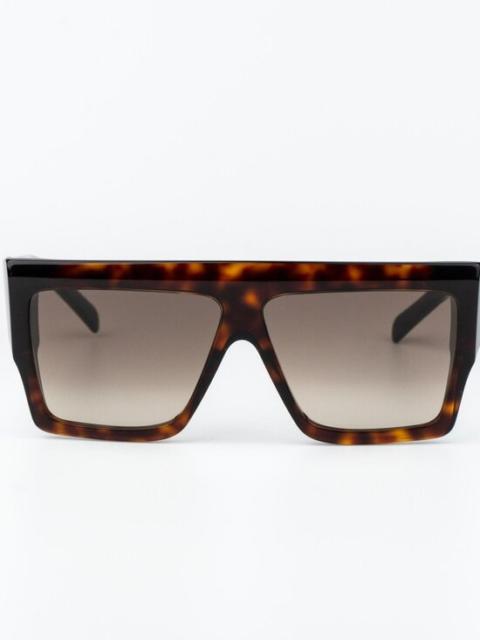 CELINE Celine BOLD 3 DOTS Men Sunglasses Havana Brown Gradient Square CL40092I 52F