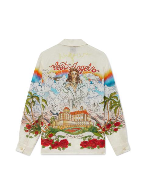 CASABLANCA Chateau Marmont Linen Shirt | Casablanca Paris