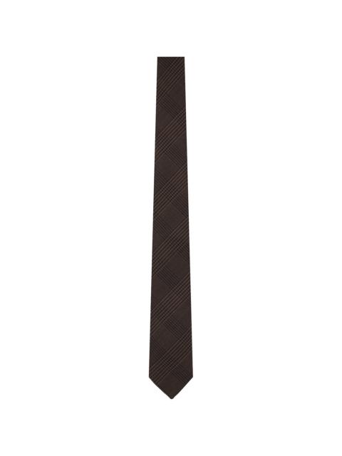 ERNEST W. BAKER Brown & Black Classic Tie