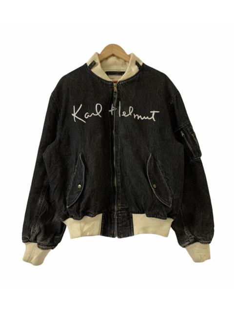 Other Designers Designer - RARE🔥KARL HELMUT Bomber Jacket