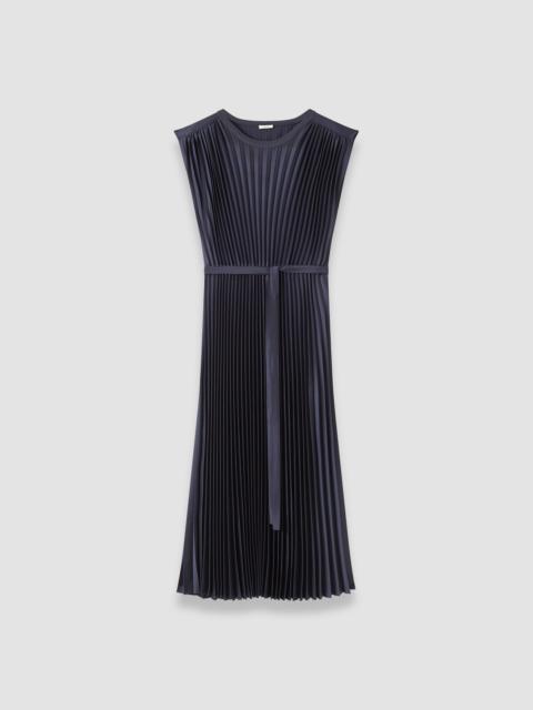 JOSEPH Volta Knit Weave Plissé Dress