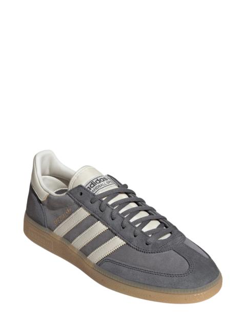 adidas adidas Gender Inclusive Handball Spezial Sneaker in Grey Four/Off White/Grey Six at Nordstrom