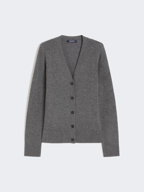 'S Max Mara APOLLO Mannish wool yarn cardigan