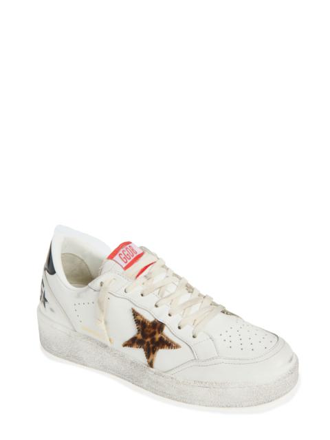 Golden Goose Golden Goose Ball Star Sneaker in White/Beige Brown Black at Nordstrom