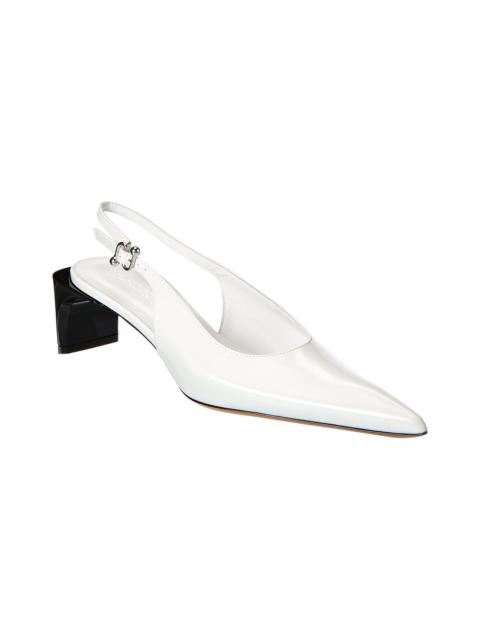 Sportmax Sportmax Attila Leather Slingback Pump