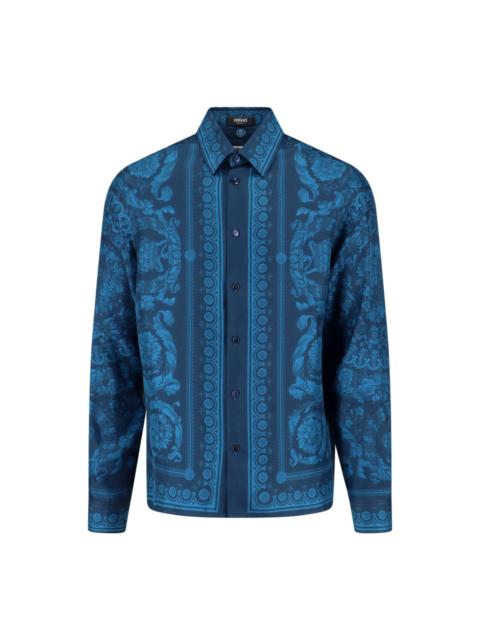 VERSACE 'barocco' Silk Shirt