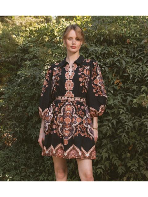 Cleobella LEIGH MINI DRESS | DARK LAGOS