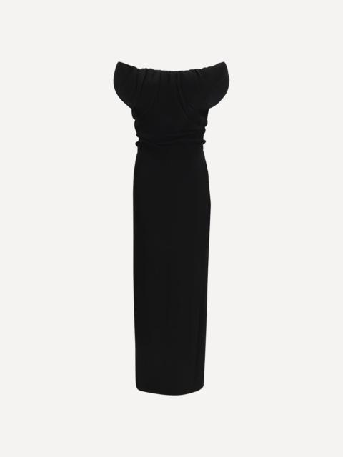 Vivienne Westwood Ginnie Amber draped long Dress