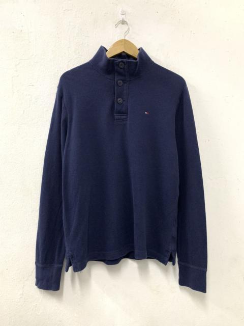 Other Designers Tommy Hilfiger Long Sleeve Half Button