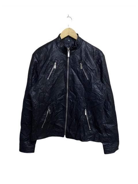 Other Designers Leather - 🔥DHL SHIPPING🔥BIKER/MOTO LEATHER JACKET