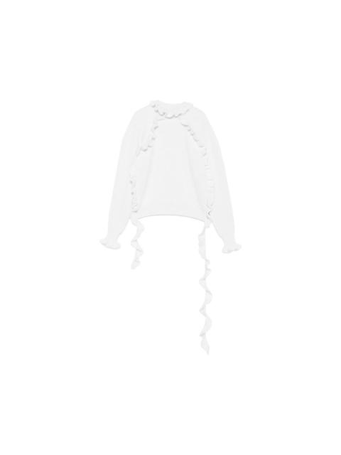 Blumarine Blumarine White Knitwear - Jumpers Women