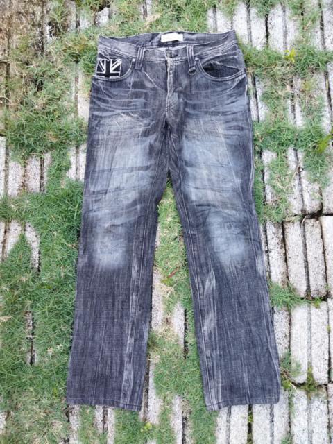 Other Designers Archival Clothing - Japanese Daily News Distressed Look Jeans