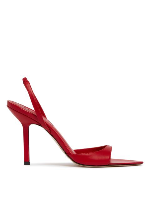 armarium Red Giustina Leather Sandals