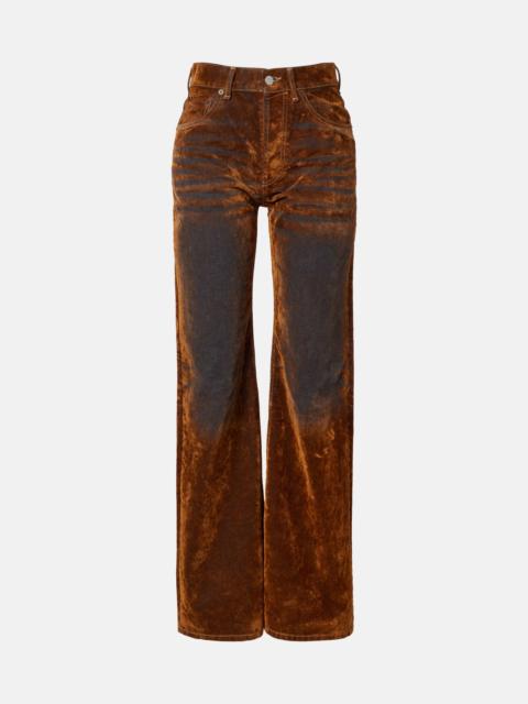 Acne Studios Mid-rise wide-leg jeans