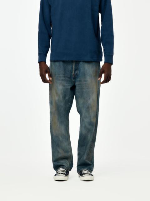 A.PRESSE NO.37 WASHED WIDE DENIM PANTS (INDIGO)