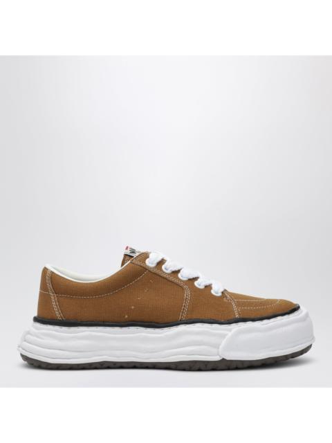 Maison MIHARAYASUHIRO Maison Mihara Yasuhiro Eric Sneaker In Brown Canvas Men
