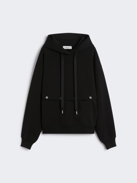 Sportmax SAGGIO Sweatshirt with detachable hem detail