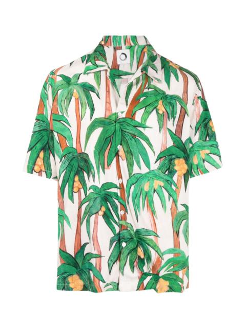 ENDLESS JOY PALM TREE-PRINT SHIRT
