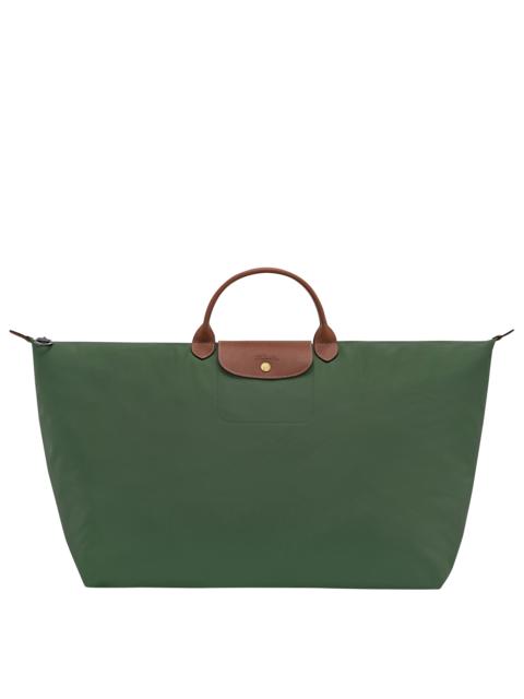 Longchamp Le Pliage Original XL Travel bag British Green - Recycled canvas