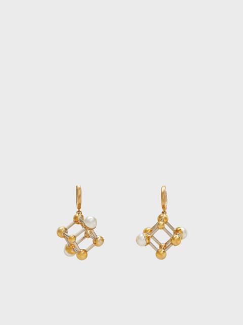 Blumarine METAL DICE EARRINGS