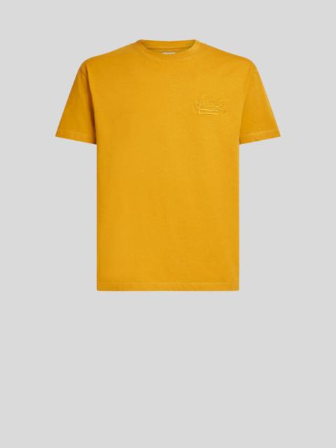 Etro T-SHIRT WITH PEGASO EMBROIDERY