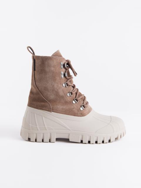 Stutterheim Patrol Boot Suede Leaf